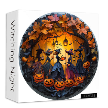 Stregoni notturno puzzle puzzle 1000 pezzi